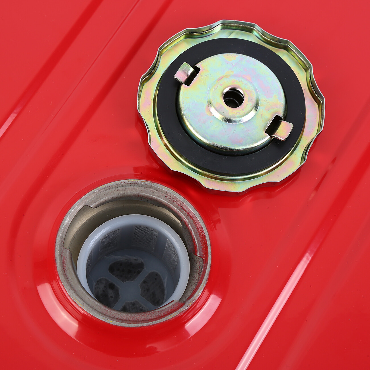 Fuel Gas Tank Universal Generator Petcock Filter Gauge Cap Gallon - Foto 6