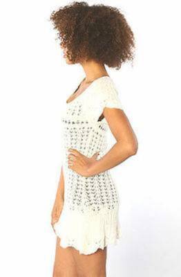 knit dress brown Knit Midi Dress main image 1