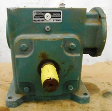 DODGE TIGEAR, RIGHT ANGLE WORM GEAR SPEED REDUCER, Q350B060M056K1, 60:1, LEFT