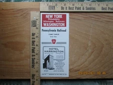 pennsylvania railroad new york timetable arp 30 1967