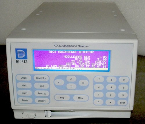 Detector de Absorción Dionex AD25 AD25 Vendedor Reacondicionado con 4 Meses de Garantía - Imagen 1 de 12