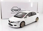 OTTO 1:18 Mugen Honda Civic Type R(FD2) 2007 Champion White / Ottomobile OT941