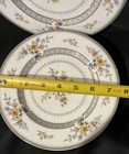 Mikasa Bone China Chippendale Pattern 4 Salad Plates 7 5/8" — photo 2