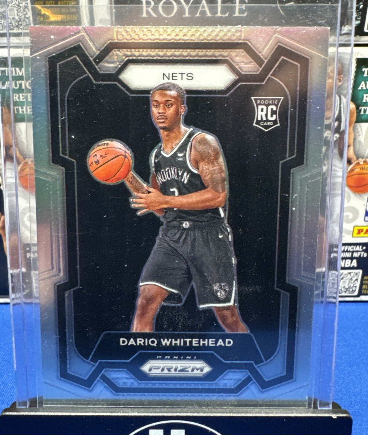 2023-24 Panini Prizm - Silver Prizm #175 Dariq Whitehead (RC)