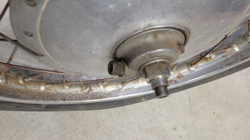 1960s Honda CB77 CB-77 CB 77 SUPERHAWK HAWK CB72 305 Front Wheel Brake - Picture 5 of 15