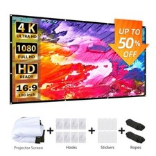 VANKYO Portable Projector Screen 100 inch New and Sealed
