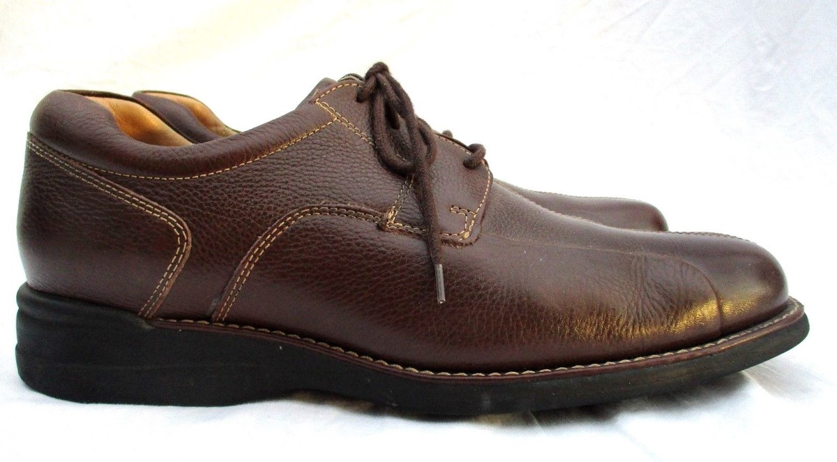 JOHNSTON & MURPHY..BROWN..LEATHER..OXFORD..CASUAL..SHOES  display picture 3