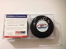 Ryan McDonagh Signed Team USA U.S.A Hockey Puck PSA DNA COA Autographed a