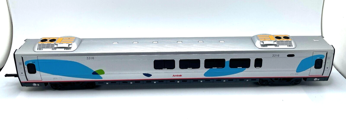 Bachmann Spectrum Amtrak 206 鉄道模型 HO BACHMANN SPECTRUM ACELA EXPRESS AMTRAK SET 4 CARS DUAL