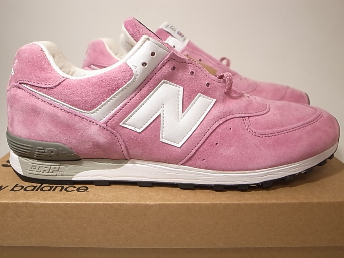 Size 11.5 - New Balance 576 Made in England Pink White for