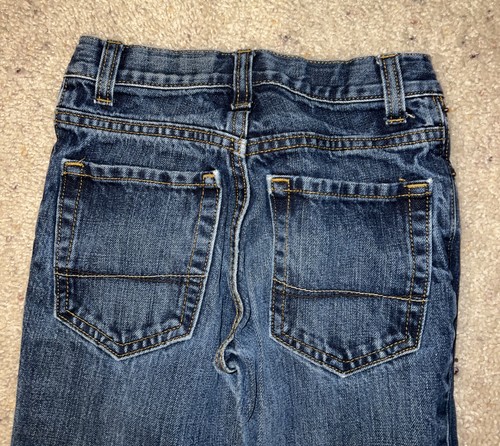EUC Old Navy Boot Cut Jeans, Boys 7 Slim 100% Cotton 394867-06-1 306777 - Picture 7 of 7