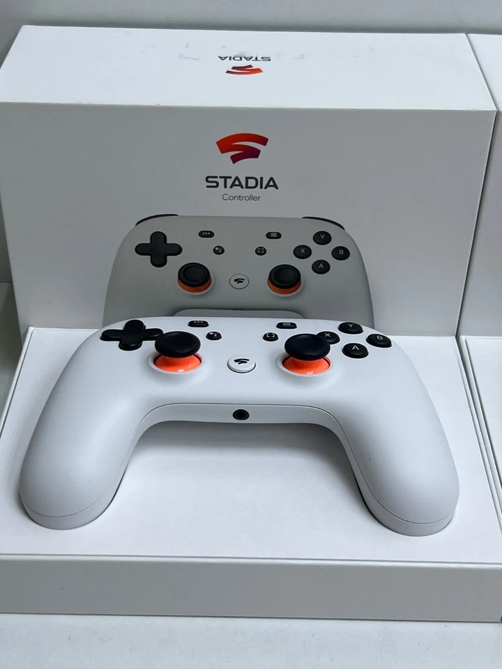 (LOT 2 PCS) GOOGLE STADIA CONTROLLER WIRELESS WHITE - Image 3 of 4