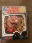  Vintage 1970s Ben Cooper Fred Flintstone Halloween Costume and Mask/ Plastic
