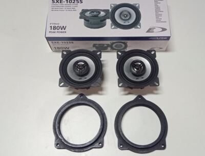 Alpine Lautsprecher Für BMW 3 Serie F30 2011-2019 Mit Adaptern 2-Wege Koaxial