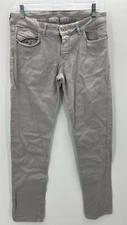 Atos Lombardini Jeans  Womens Size 31 Gray Skinny Ankle Cotton Blend Denim Italy