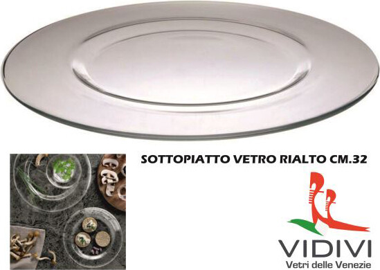 Sottopiatto Vetro cm 32 Rialto Cerve CV60733