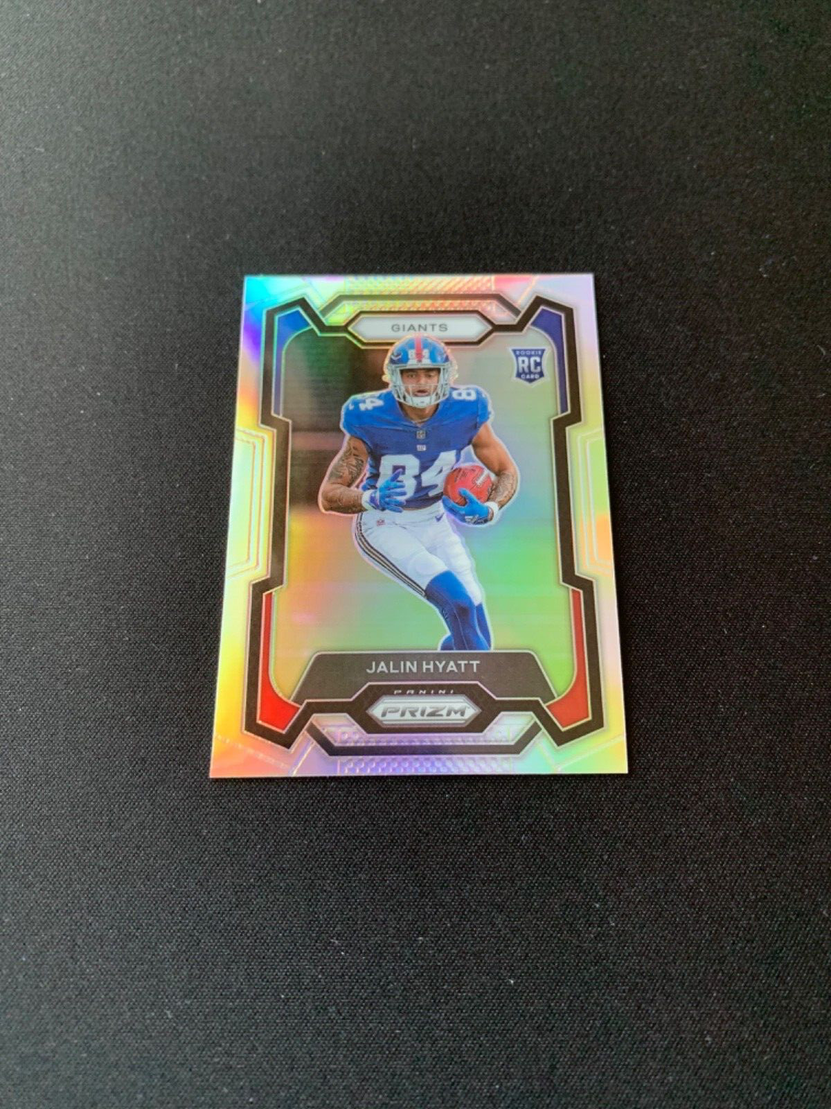 2023 Panini Prizm - Rookies Silver Prizm #378 Jalin Hyatt (RC)