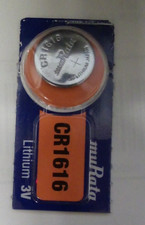 Murata CR1616 Battery ECR1616 3V Lithium Coin Cell - Japan Made