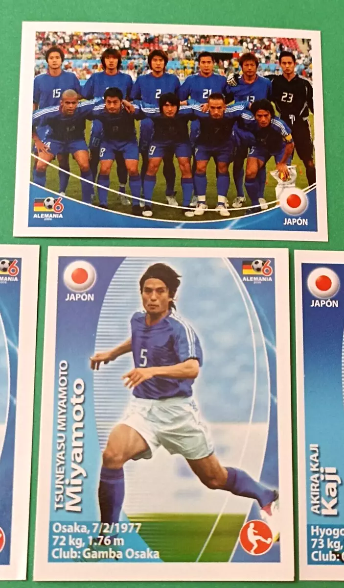 2006 Navarrete Germany World Cup FIFA - E24A JAPAN SOCCER TEAM Full Sticker