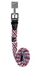     Nike Golf G Flex Woven Belt Pink Black Weave Mens MEDIUM 36-38