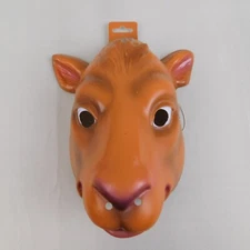 Vacuform Plastic Camel Mask Halloween Costume Accessory #C438