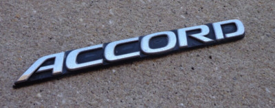 Honda Accord emblem badge decal logo script trunk OEM Factory Genuine Original
