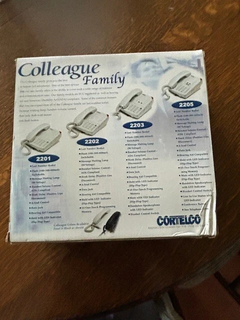 Семейный телефон коллеги Cortelco 220221-VBA-27S - Изображение 2 из 4