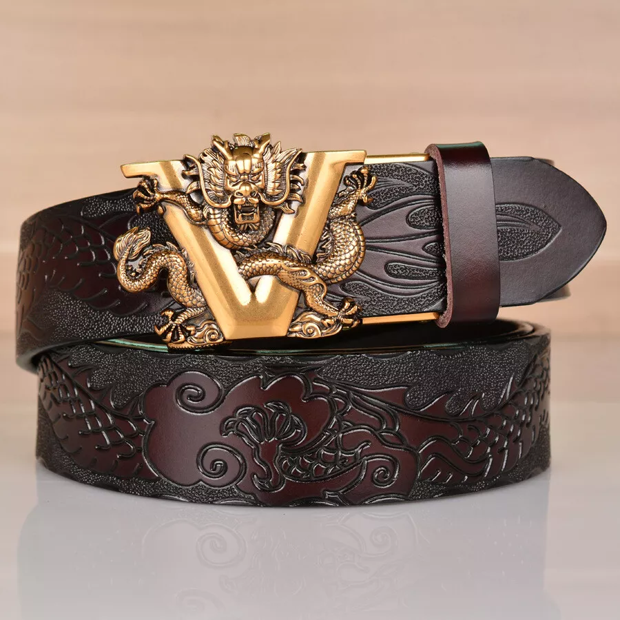 Men's Designer Belts: Leather Belts, Dress Belts, Luxury Buckles