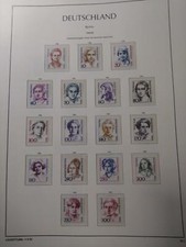 FRG + Berlin 1975 - 1990 ** Collection In Leuchtturm Pre-Printed Album