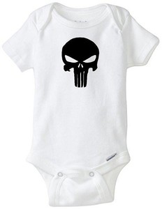 punisher onesie