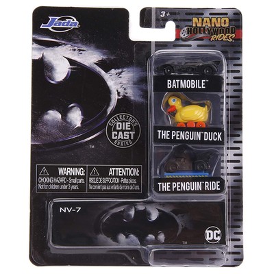 Jada Toys Nano Hollywood Rides Batman Returns Set Of 3 Diecast Figures