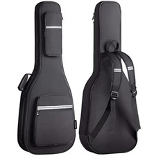 Electric Guitar Bag: Padded Gig Bag Soft Case - 0.5inch Thick Padding with Re...