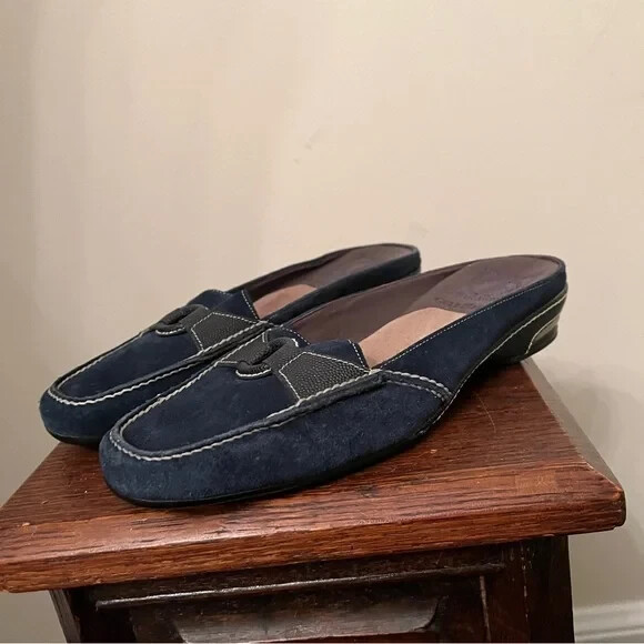 Cole Haan Mens Loafer Shoe Blue Suede Leather 7 Cole Haan | Shoes | Cole Haan Mens Loafer Shoe Blue Suede  main image 3