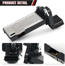 Mass Air Flow Sensor Meter MAF Sensor Airflow Replacement For 23366103 Black New