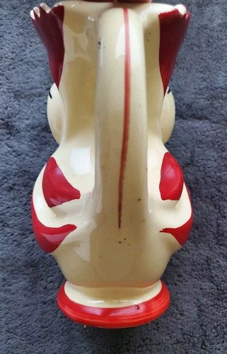 Vintage Ditmar Urbach Art Deco Rooster Chicken Bird Ceramic Colorful Pitcher - Picture 4 of 7