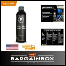 Made in USA Black Trim Restorer - Revives Plastic and Offers 100% Satisfaction