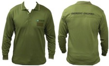 POLO UFFICIALE ESERCITO ITALIANO MANICA LUNGA LIBERA VENDITA NO STELLETTE