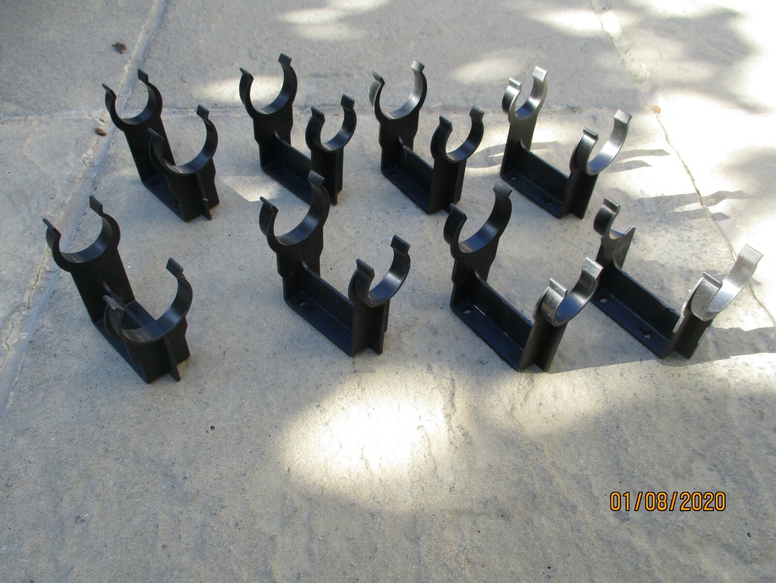 kitchen unit plastic plinth brackets. x 8. Unused eBay