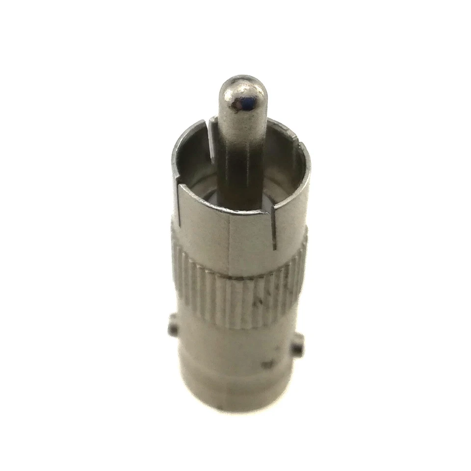 10pcs RCA Male to BNC Female Adapter for CCTV Camera TV Box Video Converter Plug - Image 2 of 4