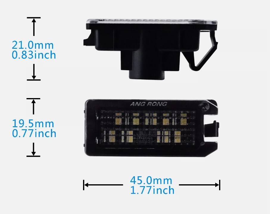 LED License Number Plate Light For Jeep Grand Cherokee. Free Postage eBay