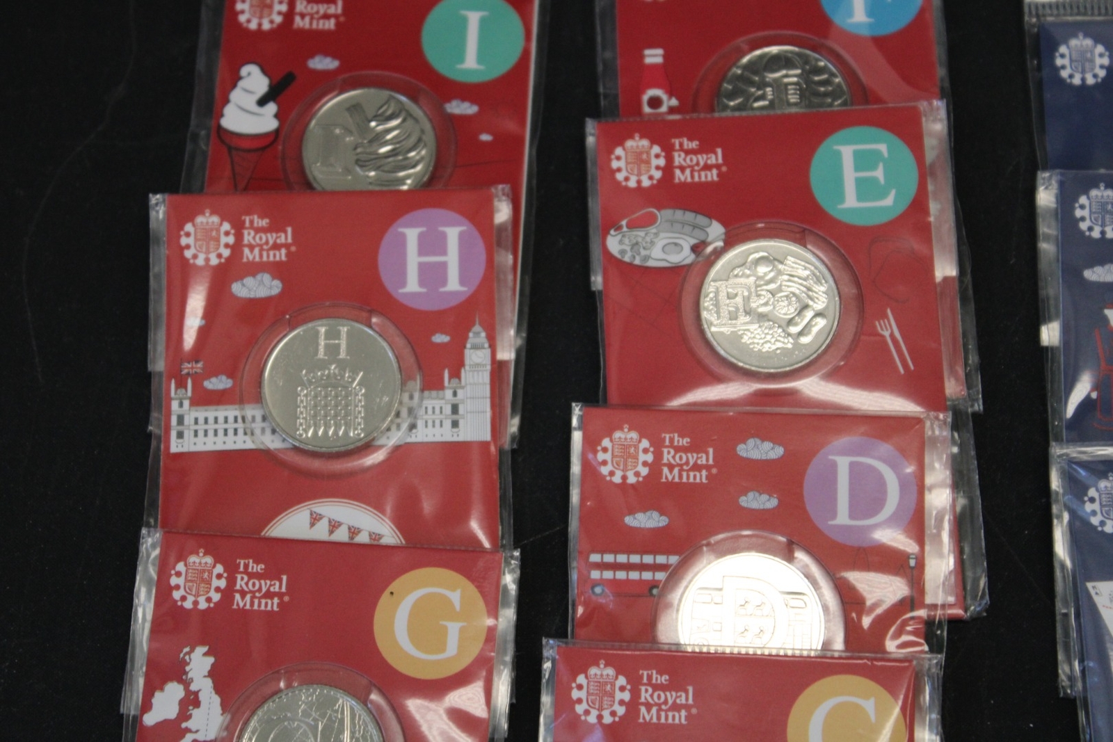 ROYAL MINT GREAT BRITISH COIN HUNT 2018 UK 10p Complete Coin Set incl