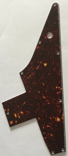 For Gibson Explorer 76 Reissue Guitar Pickguard Scratch Plate,Brown Tortoise