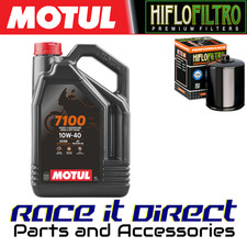 Oil & Filter for Harley FLHT Electra Glide 2000-2001 Race MOTUL 7100 & HF