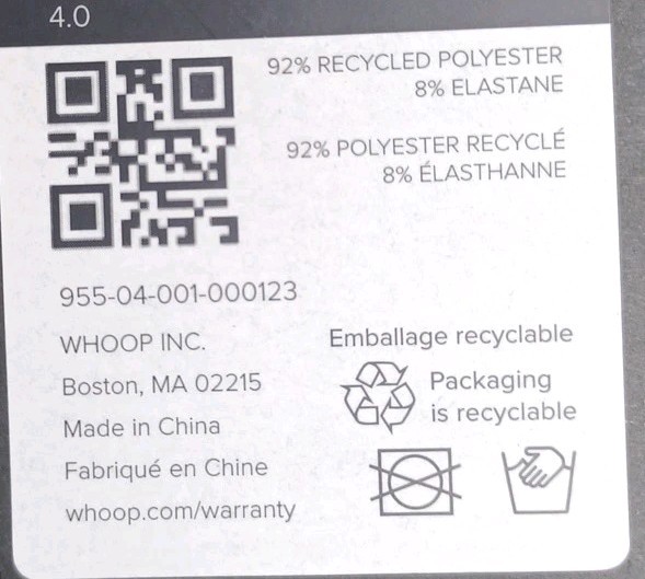 Whoop Hydroknit Band,new Sealed,Tidal