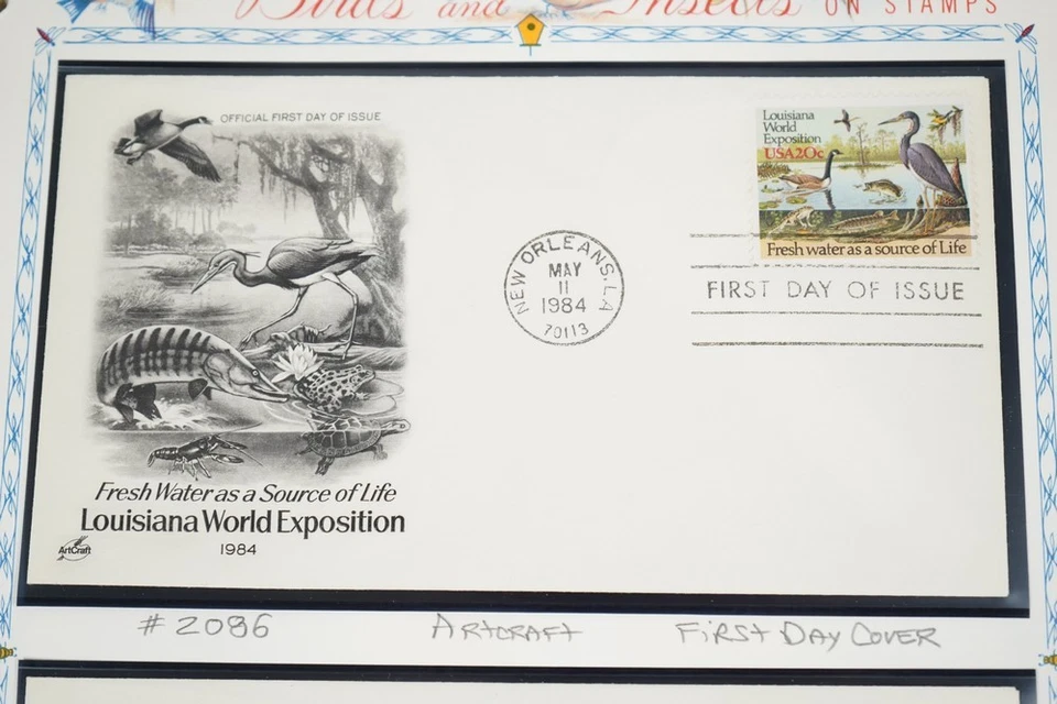 US 1980s BIRDS COLLECTION OF 60+ STAMPS, 35 COVERS & 5 BOOKLETS IN ALBUM - Image 3 of 4