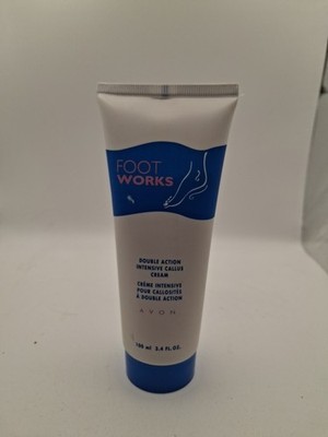 Avon Foot Works Double Action Intensive  Callus Cream for feet 3.4 oz NOS 2002