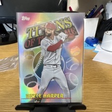 Topps Titans of the Game Bryce Harper #TOG-18 2026 Series 1 Phillies Insert MLB