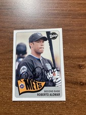 Autograph Signed Autographed Roberto Alomar Mets
