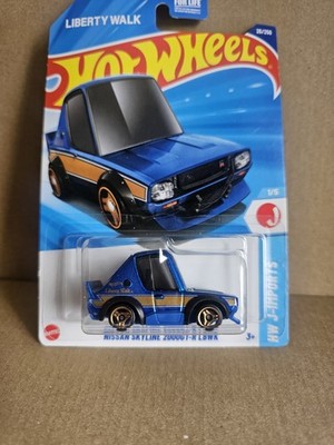 2025 HOT WHEELS HW J-IMPORTS 1/5 NISSAN SKYLINE 2000GT-R LBWK (26/250) - BLUE