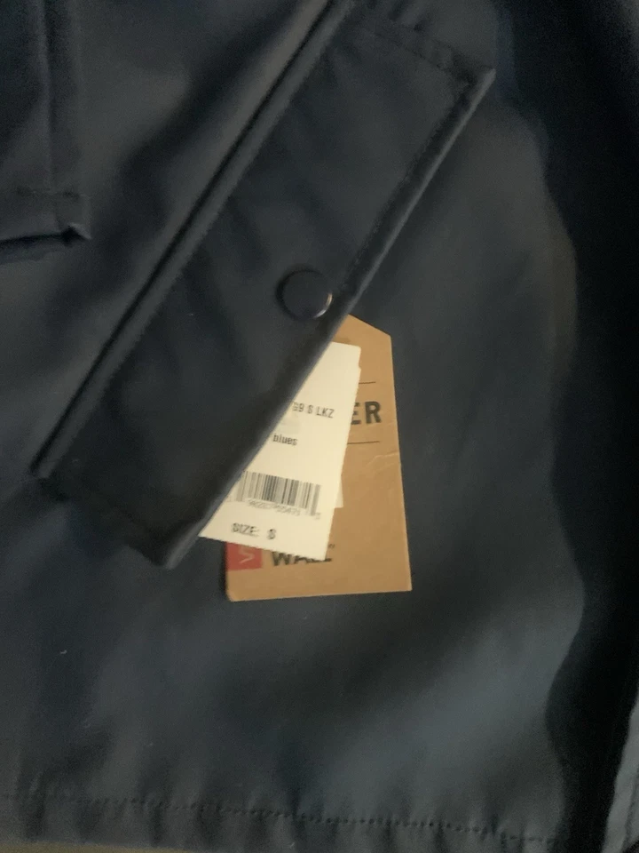 Vans Junipero MTE Jacket w/ hood - Men's Small - New. Navy Blue 140$ Retail - Image 4 of 4